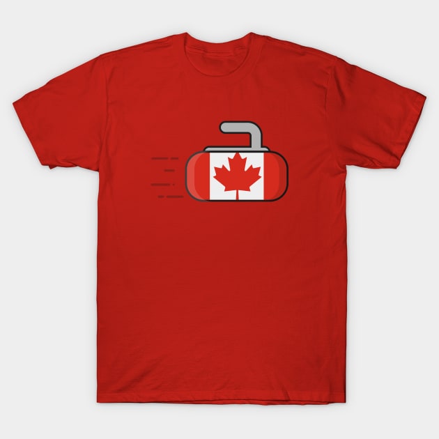 Canada Curling 2018 Winter Sports Games T Shirt T-Shirt by tylerberry4